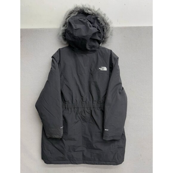 The North Face Women’s 2XL Arctic Parka Coat 600 Down Fill Black Jacket - Picture 4 of 16